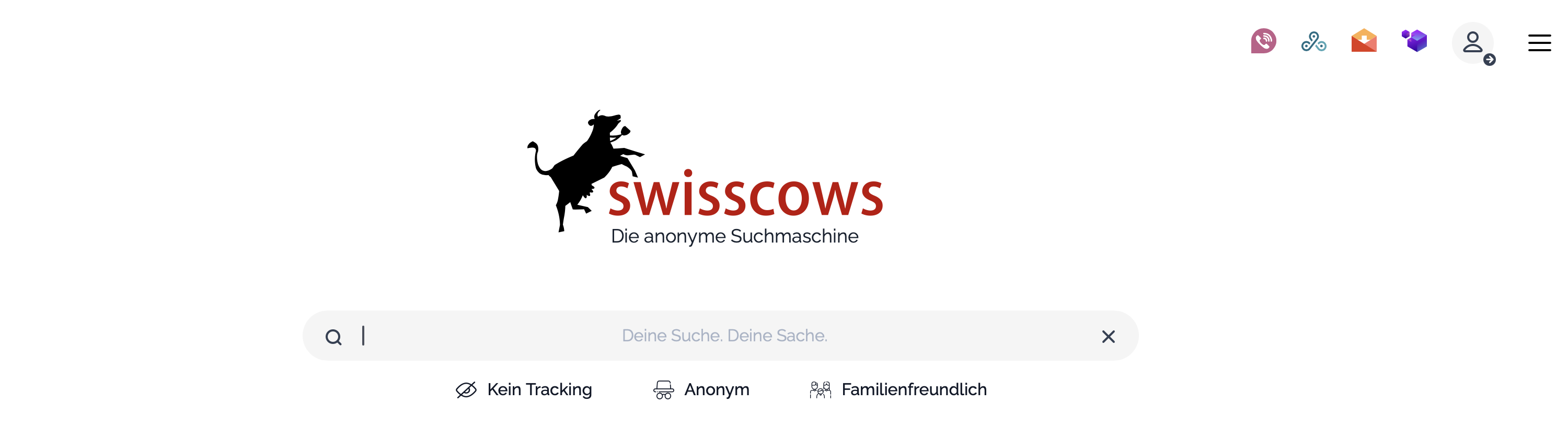 Swisscows Suchmaschine premium Swisscows Suchmaschine premium